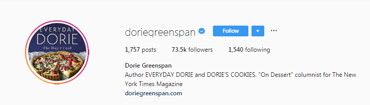 Dorie Greenspan Food Influencers