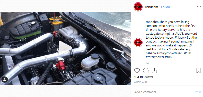 rob dahm instagram automotive influencer