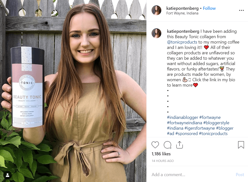 katiepontenberg Instagram pros and cons of influencer marketing