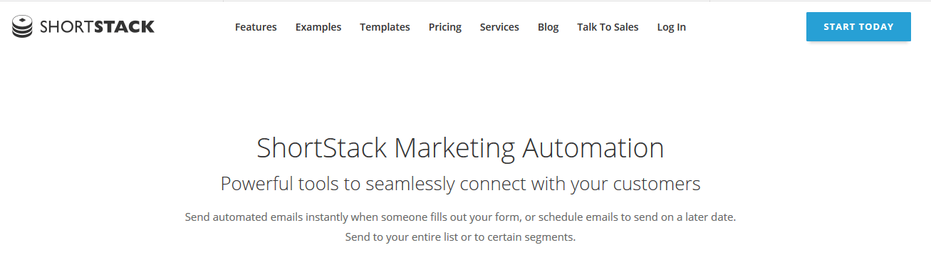 shortstack email marketing automation