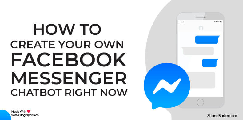 how to create your own facebook messenger chatbot right now
