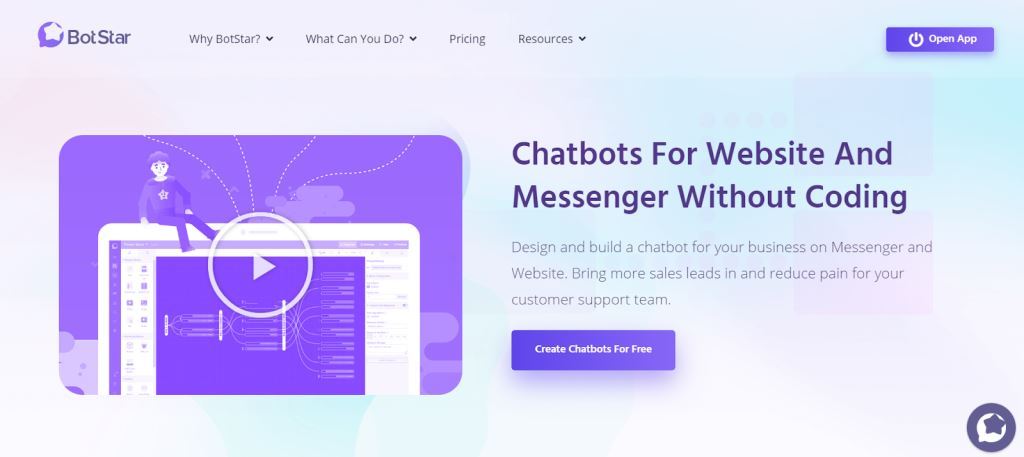 BotStar Chatbot for Websites