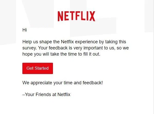 content on Netflix customer journey