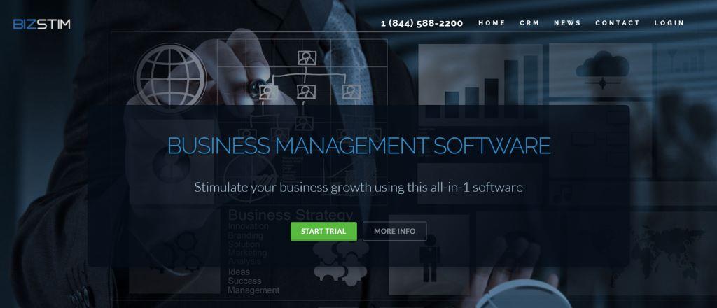bizstim business management software
