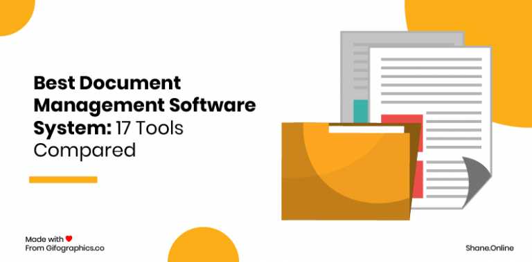 best document management software system: 17 tools compared