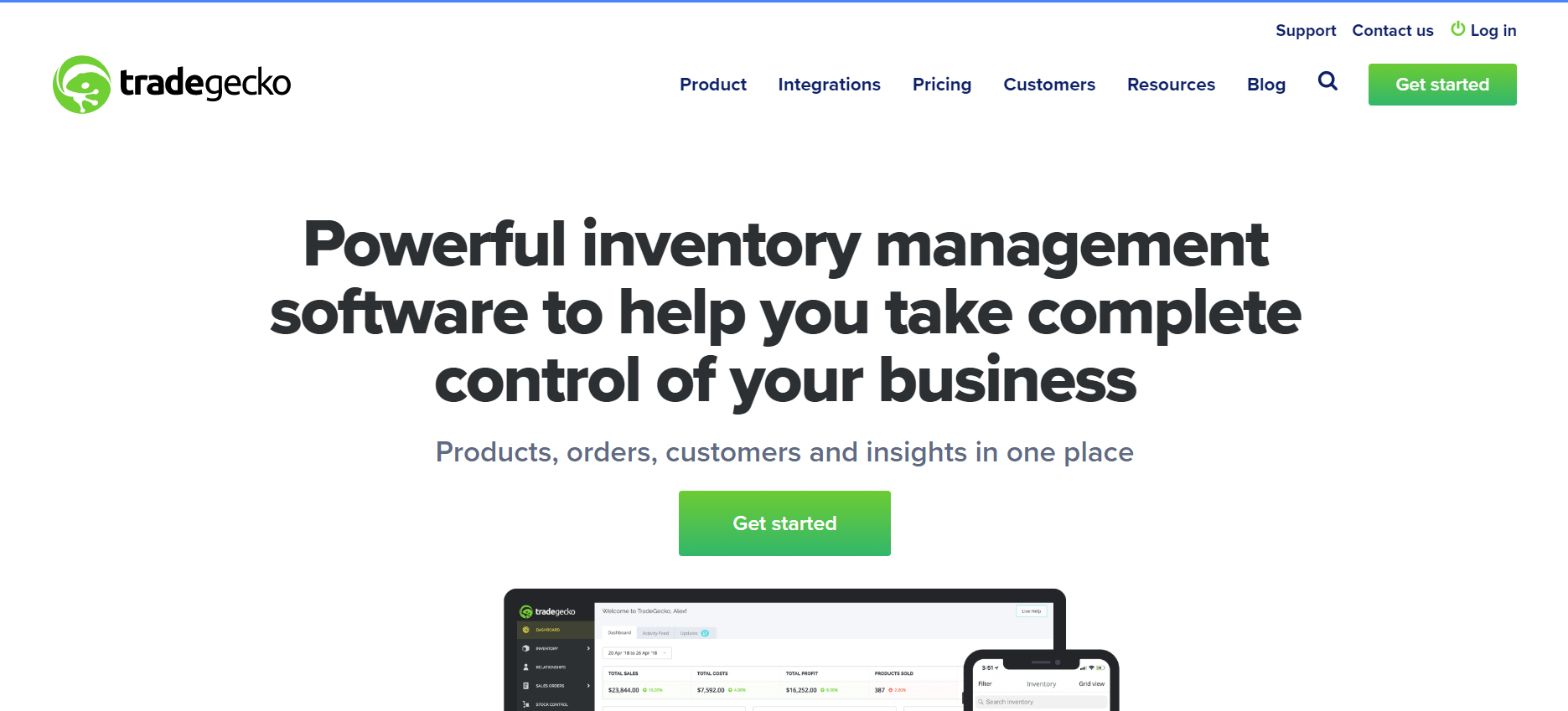tradegecko inventory management software