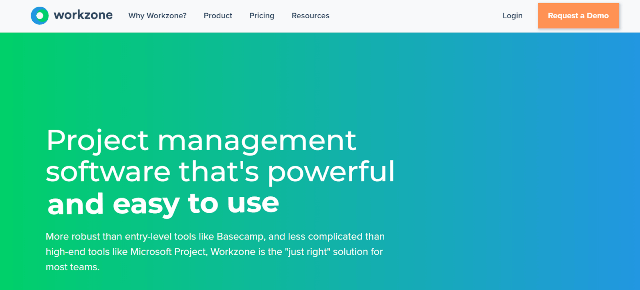 Workzone Project Management Tool