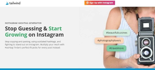 Tailwind Instagram Hashtag Generator Tool