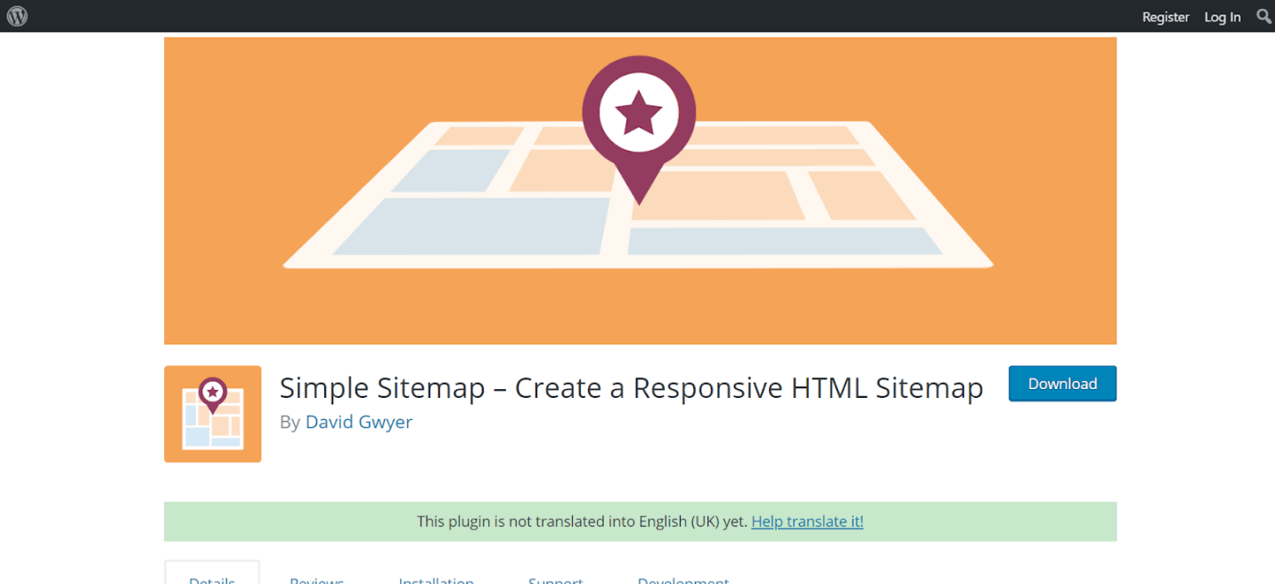 Simple Sitemap