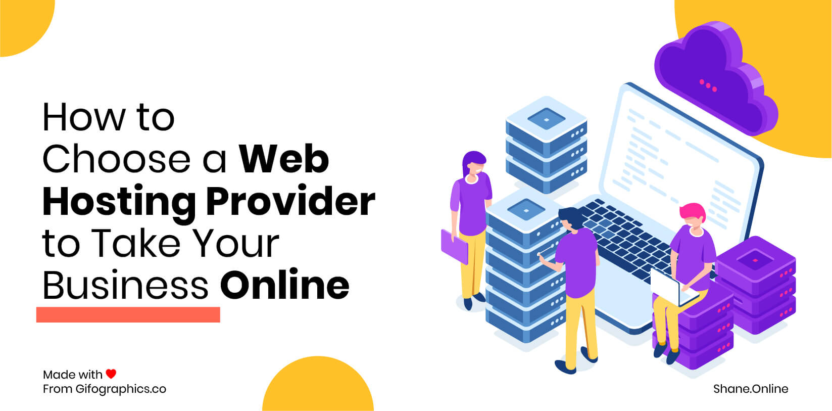 How to Choose a Web Hosting Provider to Take Your Business Online