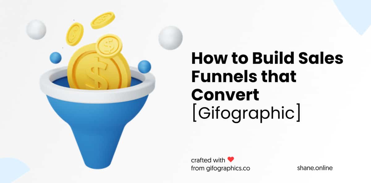 How to Build Sales Funnels that Convert [Gifographic]