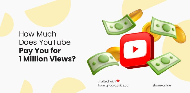 how much does youtube pay you for 1 million views in 2024