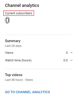youtube channel analytics