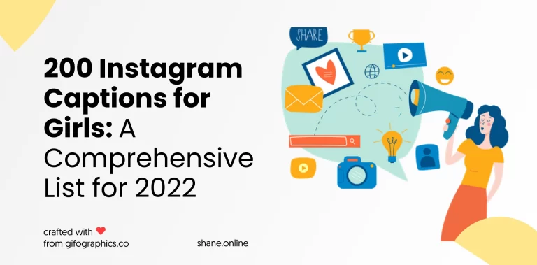 200 Instagram Captions for Girls: A Comprehensive List for 2023