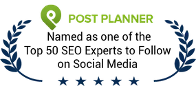 Post Planner: Named as one of the top seo experts to follow on social media