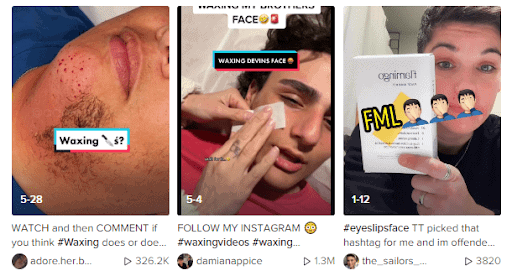 face wax challenge