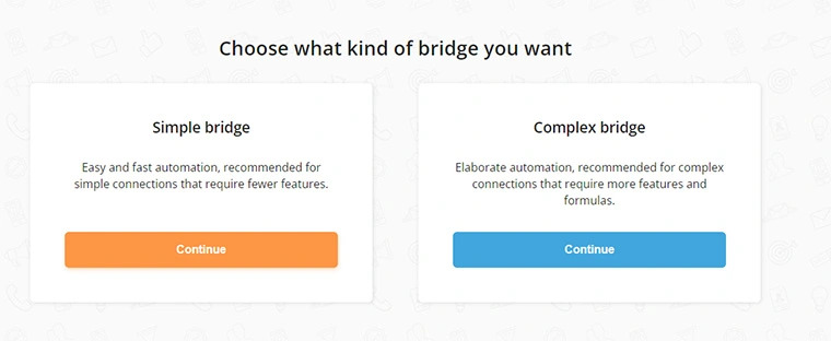 leadsbridge choose bridge