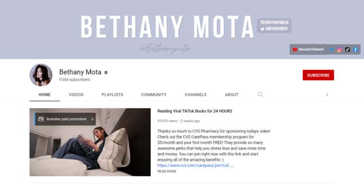 Bethany Mota