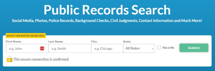 public records search