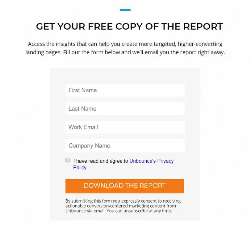 Use Targeted Lead Capture Forms