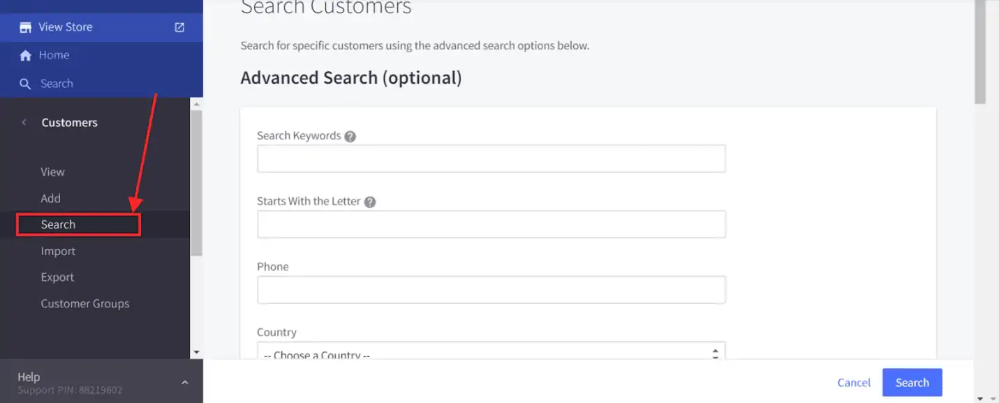 bigcommerce search