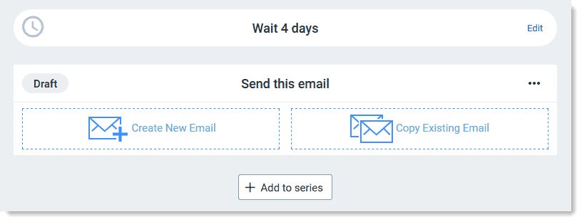 Constant Contact - Build Email Series
