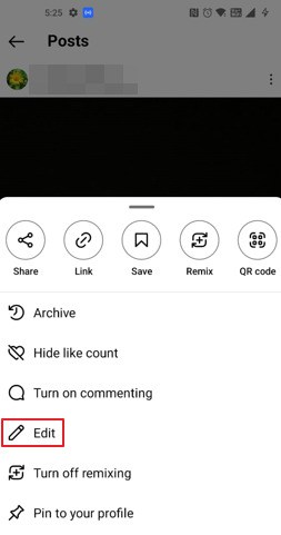 edit tags on instagram - screenshot