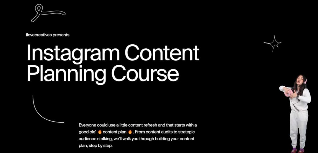 instagram content planning course