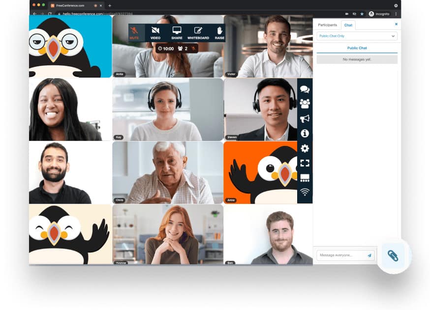 freeconference remote meeting software