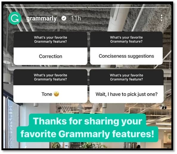 How to share multiple responses to an Instagram Story Question