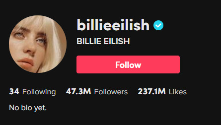 Billie Eilish- TikTok