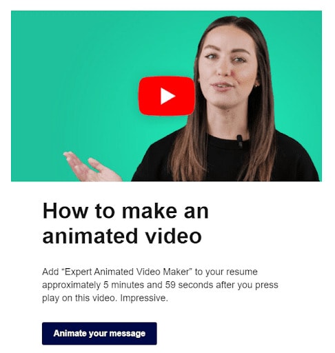 Video Email Marketing Example - Product Demos