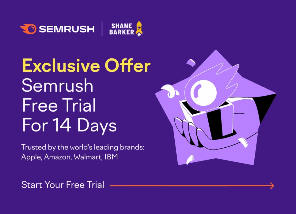 semrush 14 Day's Free Trial
