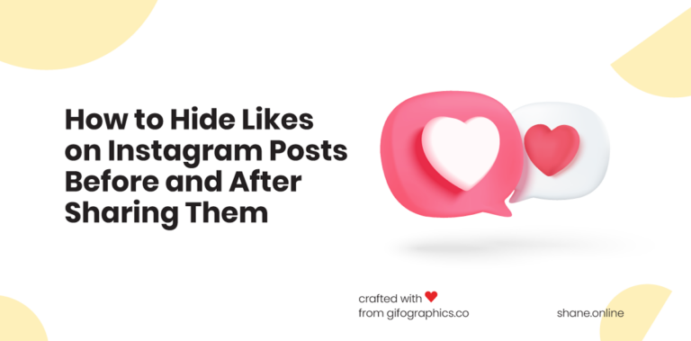 how to hide likes on instagram posts before and after sharing them
