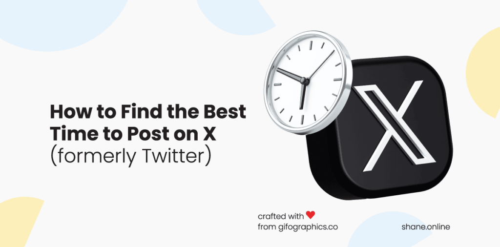 how to find the best time to post on twitter (now x)