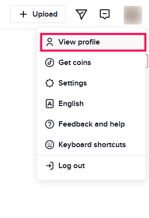 tiktok profile settings options