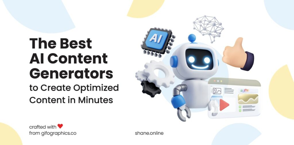 best ai content generators to create optimized content