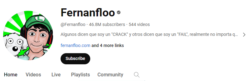 fernanfloo channel