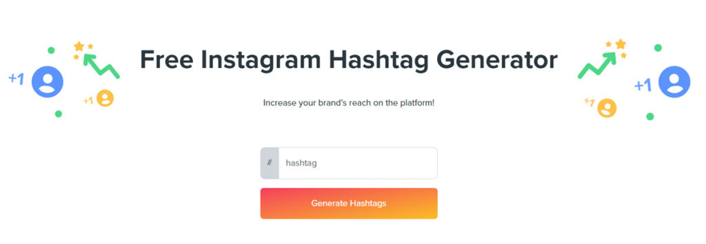 kicksta  create a hashtag page