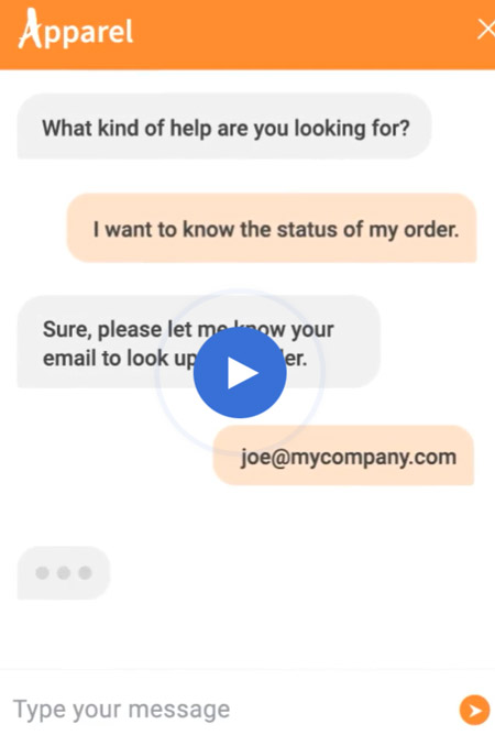 proprofs chatbot conversation example